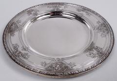  Watson Company Set of 12 Watson Navarre Sterling Silver Bread Butter Plates - 3819574