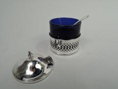  Webster Company American Modern Georgian Sterling Silver Mustard Pot - 3764793