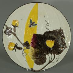  Wedgwood Set of 11 Wedgwood Majolica Bee Butterfly Plates - 2039148