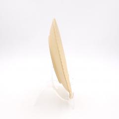  Wedgwood Wedgwood Caneware Scallop Shaped Plate Unglazed circa 1880 - 4485726