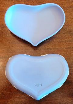  Wedgwood Wedgwood Jasperware Pale Blue Lidded Heart Trinket Box - 4270179
