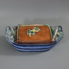  Wedgwood Wedgwood Majolica Sardinia Sardine Box - 3838548