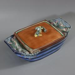  Wedgwood Wedgwood Majolica Sardinia Sardine Box - 3838550