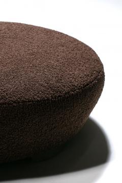  Weiman Postmodern Chaise Lounge Sofa by Weiman in New Chocolate Boucl Upholstery - 4722600