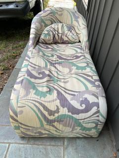  Weiman Preview Furniture Petite Preview 80s Sculptural Modern Chaise Lounge Mid Century - 4429047