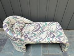  Weiman Preview Furniture Petite Preview 80s Sculptural Modern Chaise Lounge Mid Century - 4429131