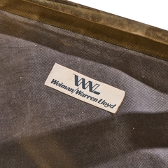  Weiman Warren Lloyd Warren Lloyd for Weiman Mid Century Brass X Base Stools Pair - 4751477