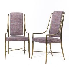  Weiman Warren Lloyd Weiman Warren Lloyd for Mastercraft Imperial Mid Century Dining Chairs Pair - 4209737
