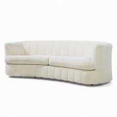  Weiman Weiman Mid Century Channeled Crescent Sofa - 4388052