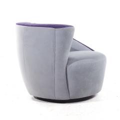  Weiman Weiman Nautilus Postmodern Swivel Chairs Pair - 3846758