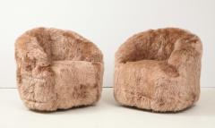  Weiman Weiman Swivel Sheepskin Club Chairs - 2307922