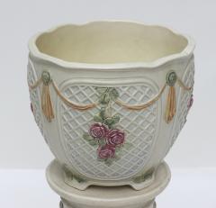  Weller Pottery Weller Dupont Art Pottery Jardiniere and Pedestal 1910 United States - 3824827