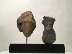  Wendy Hendelman Wendy Hendelman Alabaster Head and Torso Sculpture 2015 - 3538908