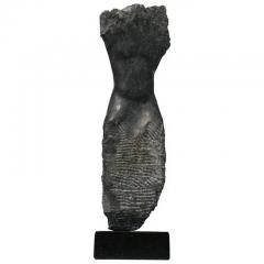  Wendy Hendelman Wendy Hendelman Black Alabaster Torso Sculpture 2017 - 3539056