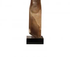  Wendy Hendelman Wendy Hendelman Brown Alabaster Torso Sculpture 2017 - 3537216