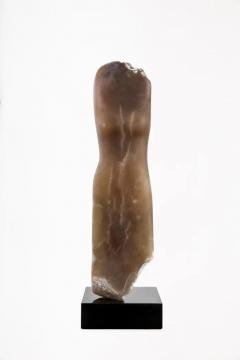  Wendy Hendelman Wendy Hendelman Brown Alabaster Torso Sculpture 2018 - 3539073