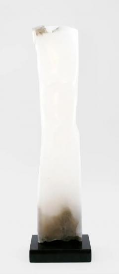  Wendy Hendelman Wendy Hendelman Tall White Alabaster Torso Sculpture 2018 - 3537211