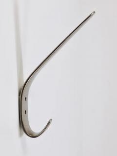  Werkst tte Carl Aub ck 10x Vintage Carl Aub ck II Nickel Plated Brass Wall Hooks Austria 1950s - 4064529