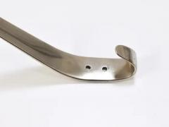  Werkst tte Carl Aub ck 10x Vintage Carl Aub ck II Nickel Plated Brass Wall Hooks Austria 1950s - 4064530