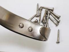  Werkst tte Carl Aub ck 10x Vintage Carl Aub ck II Nickel Plated Brass Wall Hooks Austria 1950s - 4064631