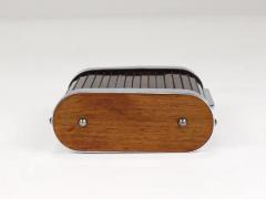  Werkst tte Carl Aub ck 1930s Carl Aubock I Storage Box Cigarette Dispenser with Roll Top Austria - 4070184