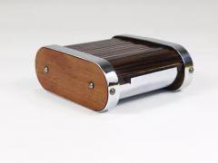  Werkst tte Carl Aub ck 1930s Carl Aubock I Storage Box Cigarette Dispenser with Roll Top Austria - 4070186