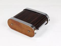  Werkst tte Carl Aub ck 1930s Carl Aubock I Storage Box Cigarette Dispenser with Roll Top Austria - 4070187