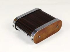  Werkst tte Carl Aub ck 1930s Carl Aubock I Storage Box Cigarette Dispenser with Roll Top Austria - 4070192
