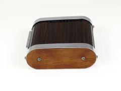  Werkst tte Carl Aub ck 1930s Carl Aubock I Storage Box Cigarette Dispenser with Roll Top Austria - 4070226