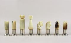  Werkst tte Carl Aub ck 20th Century Carl Aub ck Chess Game Mod No 5391 Horn Brass AT ca 1970 - 4692072