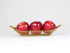  Werkst tte Carl Aub ck Austrian Mid Century Large Brass Wire Fruit Basket Bowl Carl Aubock Style 1950 - 4078950