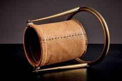  Werkst tte Carl Aub ck Bottle Holder with Leather Sleeve by Werkst tte Carl Aub ck - 4572391