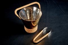  Werkst tte Carl Aub ck Brass Ice Bucket with Cane Handle by Werkst tte Carl Aub ck - 4510951