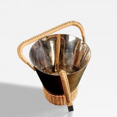  Werkst tte Carl Aub ck Brass Ice Bucket with Cane Handle by Werkst tte Carl Aub ck - 4511999