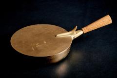  Werkst tte Carl Aub ck Brass Wood Ashtray by Werkst tte Carl Aub ck - 4491953