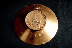  Werkst tte Carl Aub ck Brass bowl with central medallion by Werkst tte Carl Aub ck - 4501199