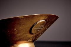  Werkst tte Carl Aub ck Brass bowl with central medallion by Werkst tte Carl Aub ck - 4501200