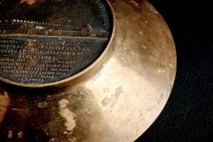  Werkst tte Carl Aub ck Brass bowl with medallion by Werkst tte Carl Aub ck - 4501170