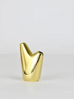 Werkst tte Carl Aub ck Carl Aub ck Aorta Vase Polished Brass Austria - 4062570