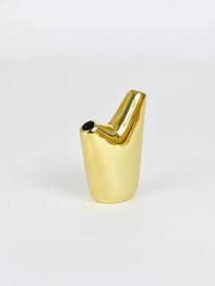  Werkst tte Carl Aub ck Carl Aub ck Aorta Vase Polished Brass Austria - 4062654