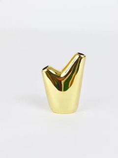  Werkst tte Carl Aub ck Carl Aub ck Aorta Vase Polished Brass Austria - 4062658
