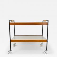  Werkst tte Carl Aub ck Carl Aub ck Bar Cart Drinks Trolley Serving Cart Austria 1960s - 4069516