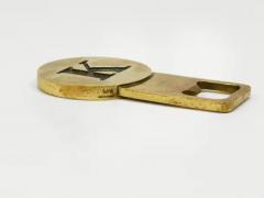  Werkst tte Carl Aub ck Carl Aub ck Letter K Initials Brass Bottle Opener 4919 Vienna 1960s - 4067863