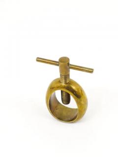  Werkst tte Carl Aub ck Carl Aub ck Midcentury Brass Nutcracker Austria 1950s - 4042022