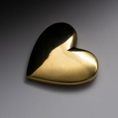  Werkst tte Carl Aub ck Carl Aub ck Model 5371 Heart Paperweight - 4174559
