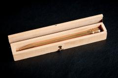  Werkst tte Carl Aub ck Carl Aub ck pen brass paperweight in original wooden box - 4572344