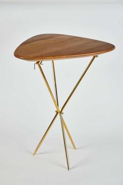  Werkst tte Carl Aub ck Carl Aubo ck Model 3642 Brass and Oak Table - 1576071