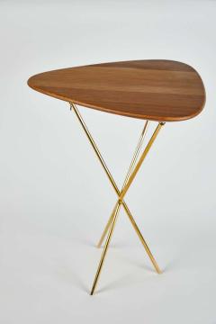  Werkst tte Carl Aub ck Carl Aubo ck Model 3642 Brass and Oak Table - 1576076