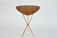  Werkst tte Carl Aub ck Carl Aubo ck Model 3642 Brass and Oak Table - 1576078