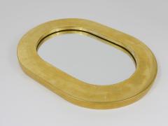  Werkst tte Carl Aub ck Carl Aubock Gold Plated Midcentury Minimalist Wall Mirror Vienna Austria 1960 - 4698232